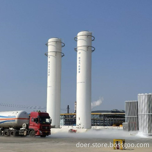 Liquefied Cryogenic LN2O Storage Vessel